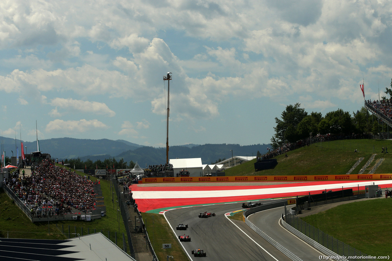 GP AUSTRIA, 22.06.2014- Gara, Lewis Hamilton (GBR) Mercedes AMG F1 W05