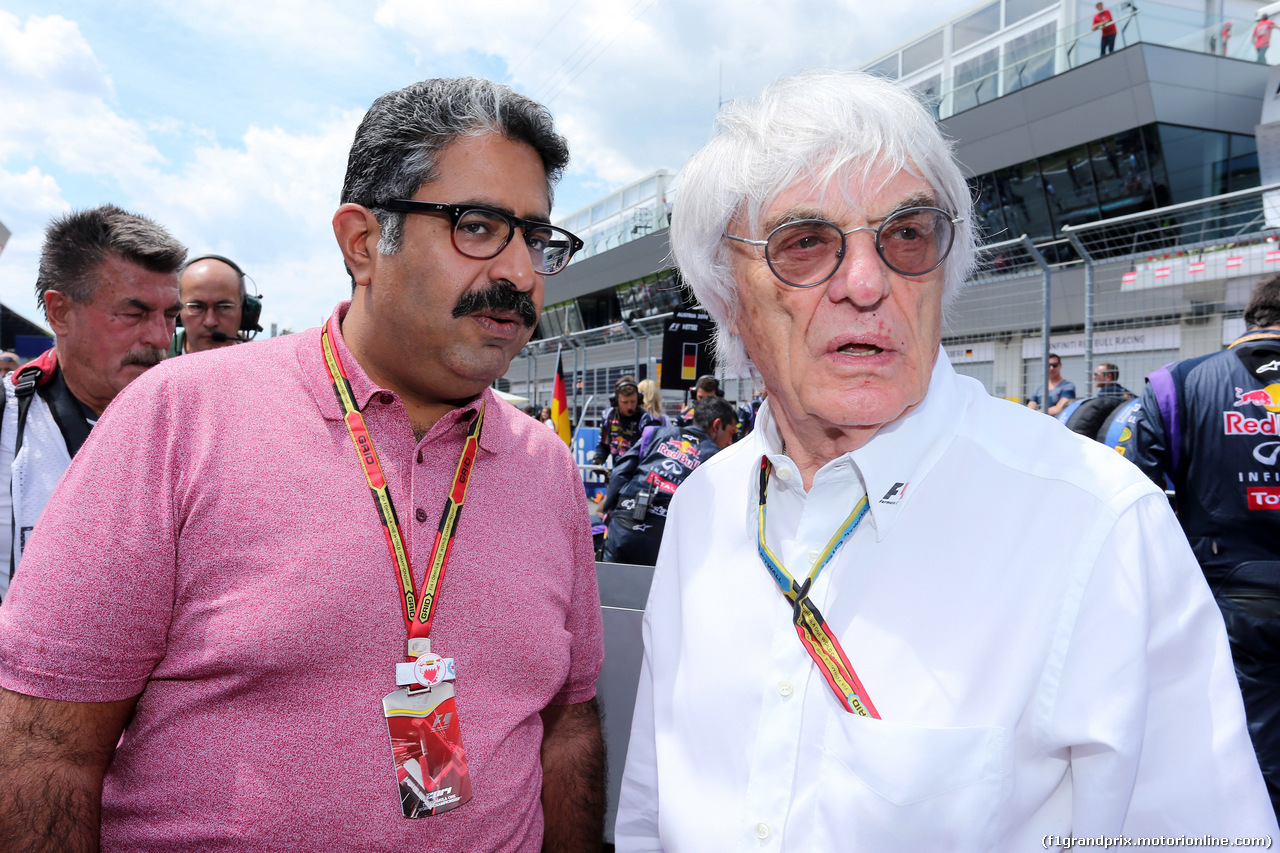GP AUSTRIA, 22.06.2014- Gara, Bernie Ecclestone (GBR), President e CEO of FOM