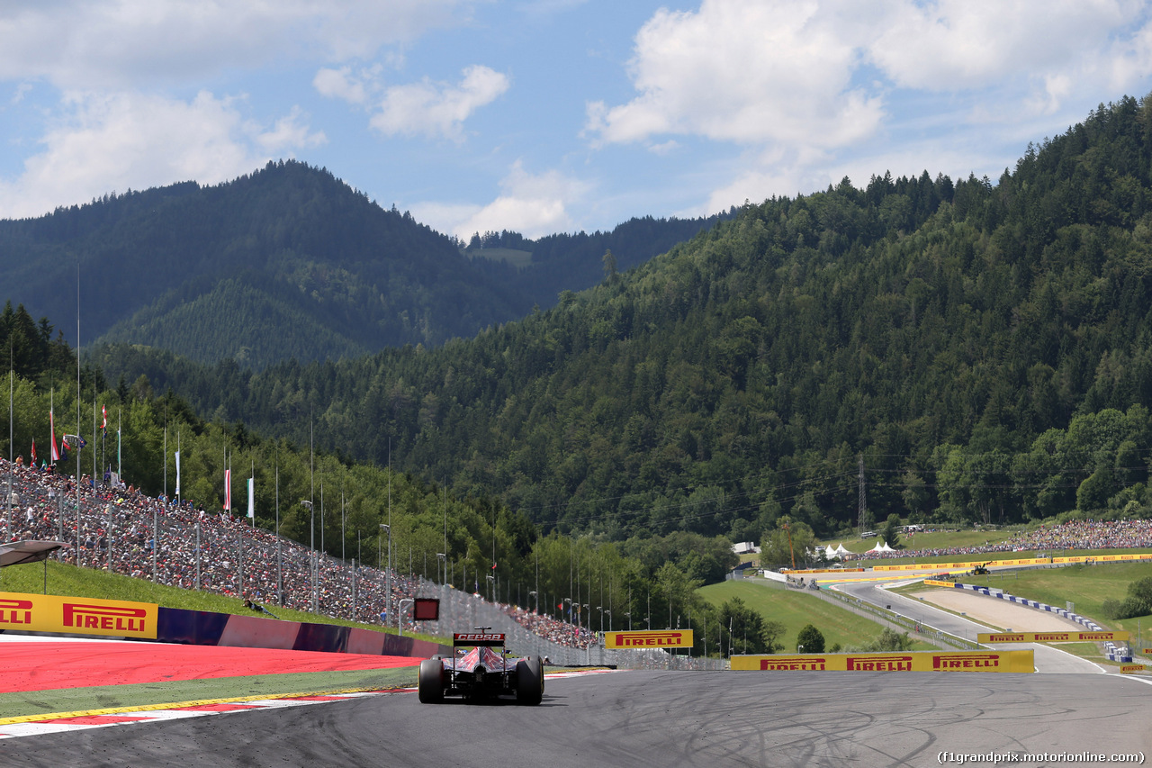 GP AUSTRIA, 22.06.2014- Gara, Jean-Eric Vergne (FRA) Scuderia Toro Rosso STR9