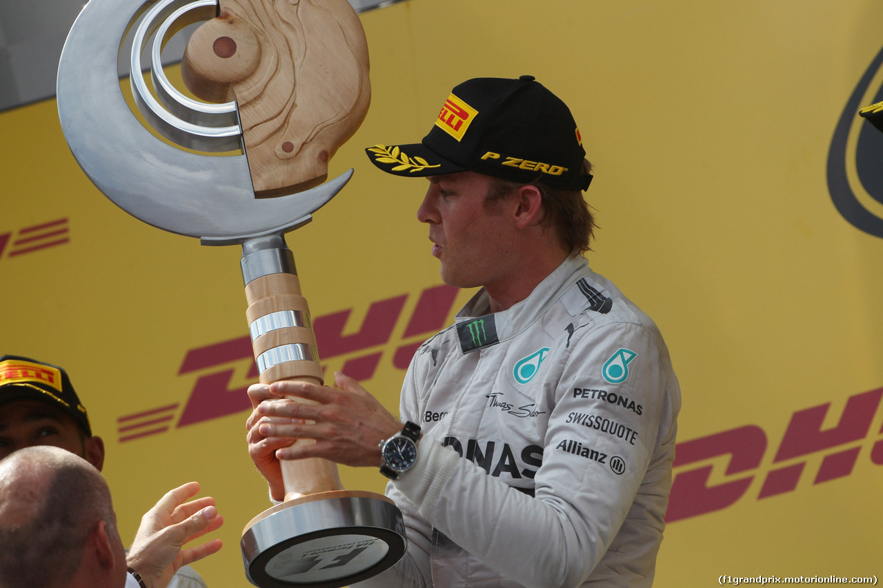 GP AUSTRIA, 22.06.2014- Gara, Nico Rosberg (GER) Mercedes AMG F1 W05, vincitore