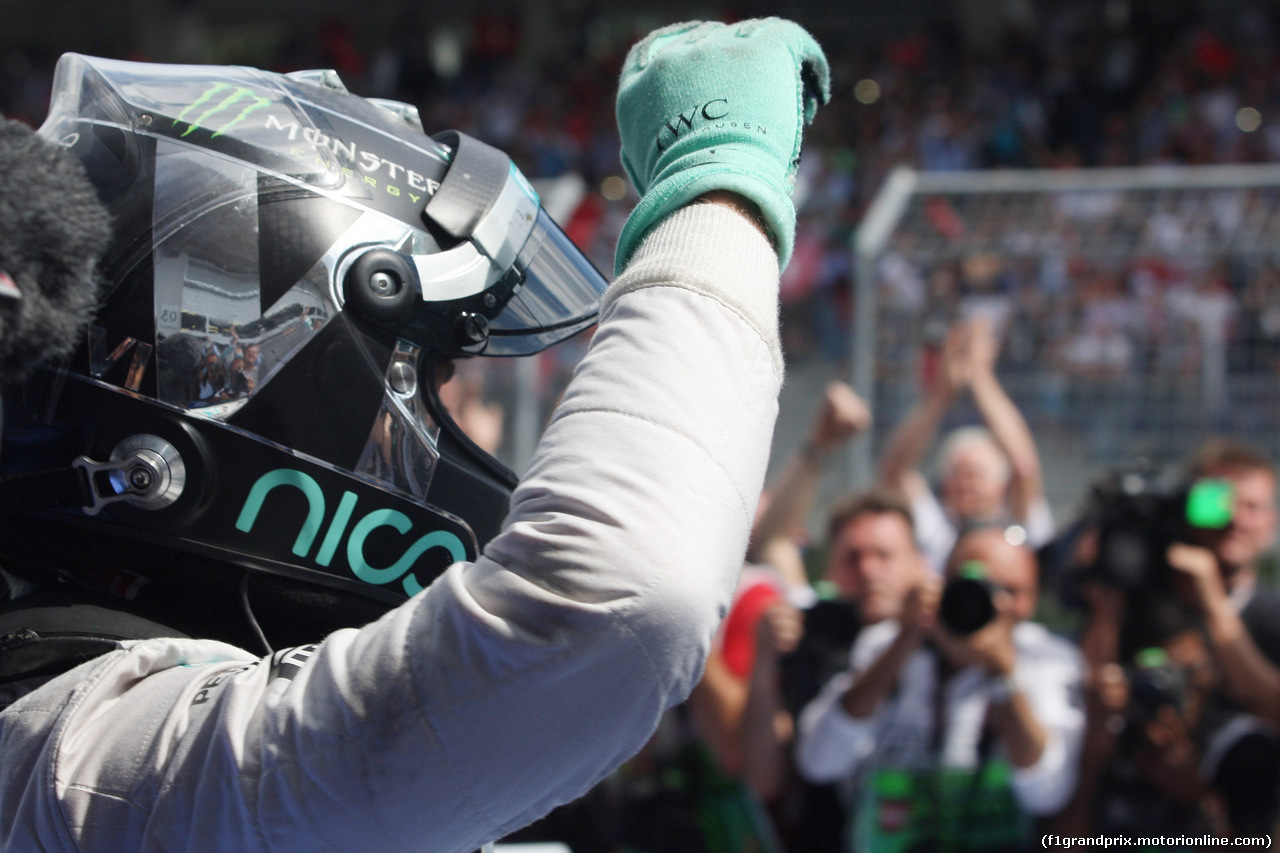 GP AUSTRIA, 22.06.2014- Gara, Nico Rosberg (GER) Mercedes AMG F1 W05 vincitore