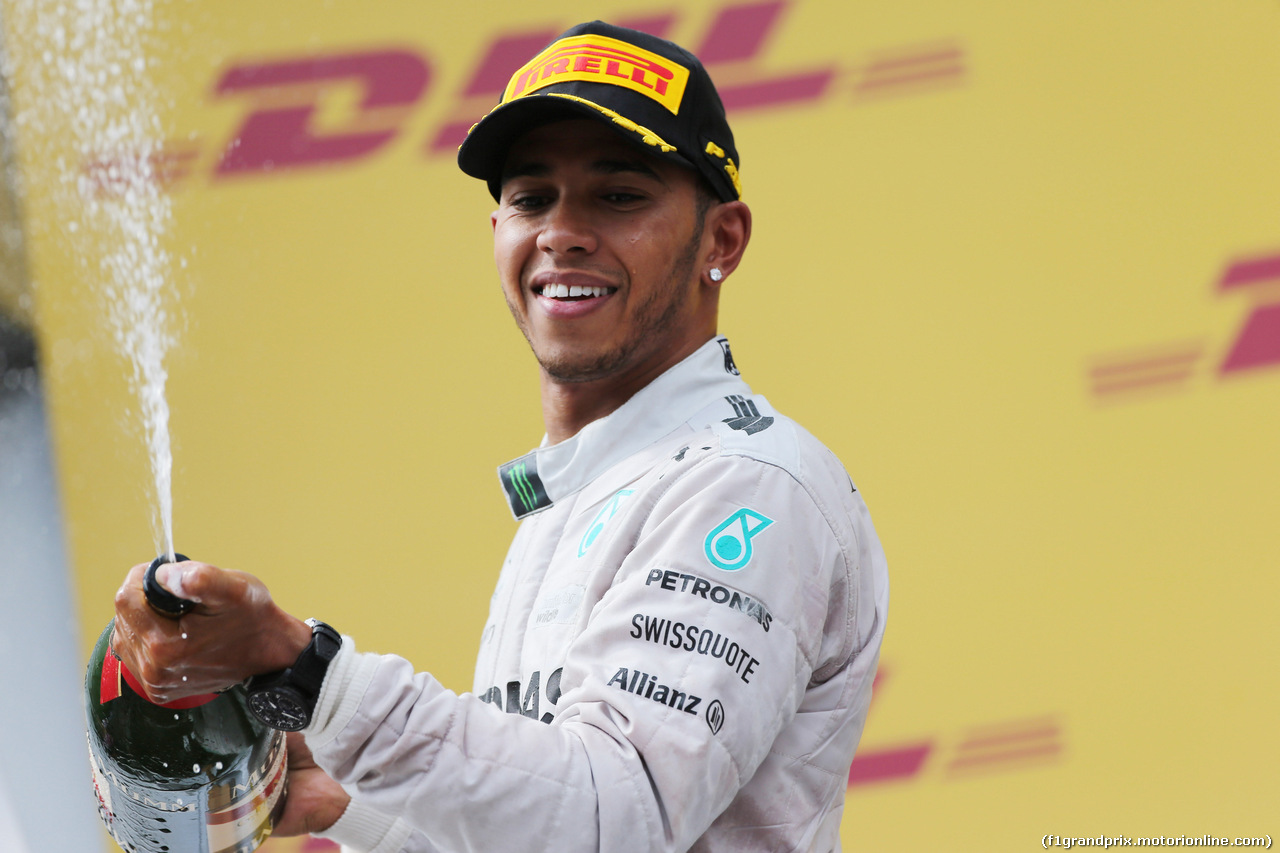 GP AUSTRIA, 22.06.2014- Gara, secondo Lewis Hamilton (GBR) Mercedes AMG F1 W05