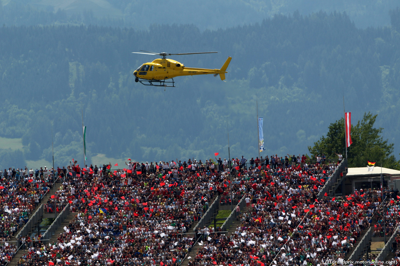 GP AUSTRIA, 22.06.2014- Gara, Fans