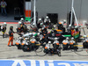 GP AUSTRIA, 22.06.2014- Gara, Pit stop, Sergio Perez (MEX) Sahara Force India F1 VJM07