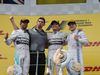 GP AUSTRIA, 22.06.2014- Gara, 1st position Nico Rosberg (GER) Mercedes AMG F1 W05, secondo Lewis Hamilton (GBR) Mercedes AMG F1 W05 e terzo Valtteri Bottas (FIN) Williams F1 Team FW36