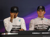 GP AUSTRIA, 22.06.2014- Gara, Conferenza Stampa, Lewis Hamilton (GBR) Mercedes AMG F1 W05 e Nico Rosberg (GER) Mercedes AMG F1 W05