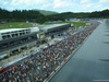 GP AUSTRIA, 22.06.2014- Gara, The fans on the pit lane after the race