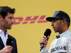GP AUSTRIA, 22.06.2014- Gara, Mark Webber (AUS) e Lewis Hamilton (GBR) Mercedes AMG F1 W05