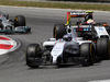 GP AUSTRIA, 22.06.2014- Gara, Valtteri Bottas (FIN) Williams F1 Team FW36 davanti a Sergio Perez (MEX) Sahara Force India F1 VJM07