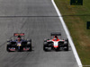 GP AUSTRIA, 22.06.2014- Gara, Daniil Kvyat (RUS) Scuderia Toro Rosso STR9 e Jules Bianchi (FRA) Marussia F1 Team MR03