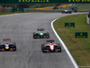 GP AUSTRIA, 22.06.2014- Gara, Sebastian Vettel (GER) Red Bull Racing RB10 e Jules Bianchi (FRA) Marussia F1 Team MR03