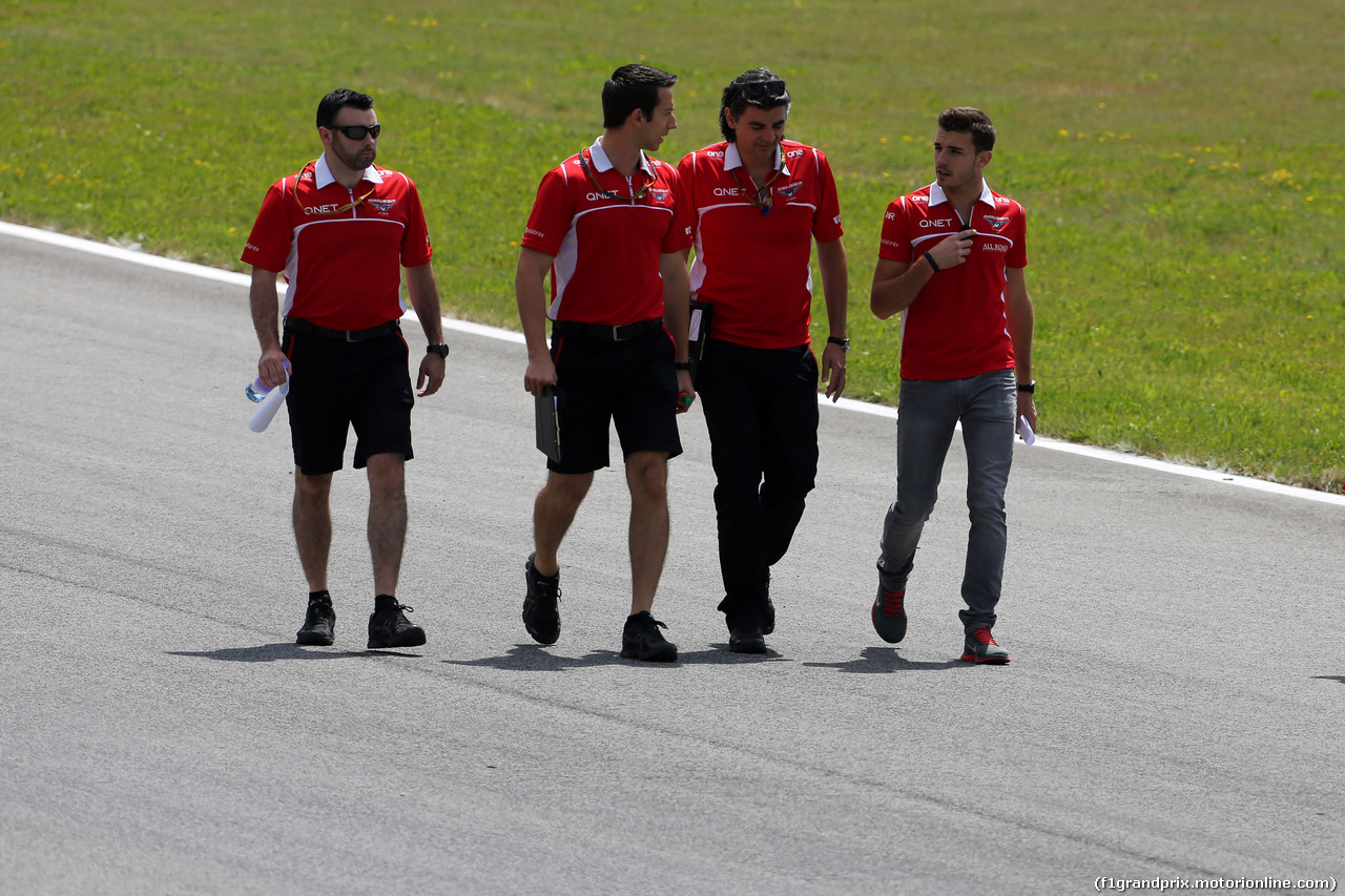 GP AUSTRIA, 19.06.2014- Jules Bianchi (FRA) Marussia F1 Team MR03