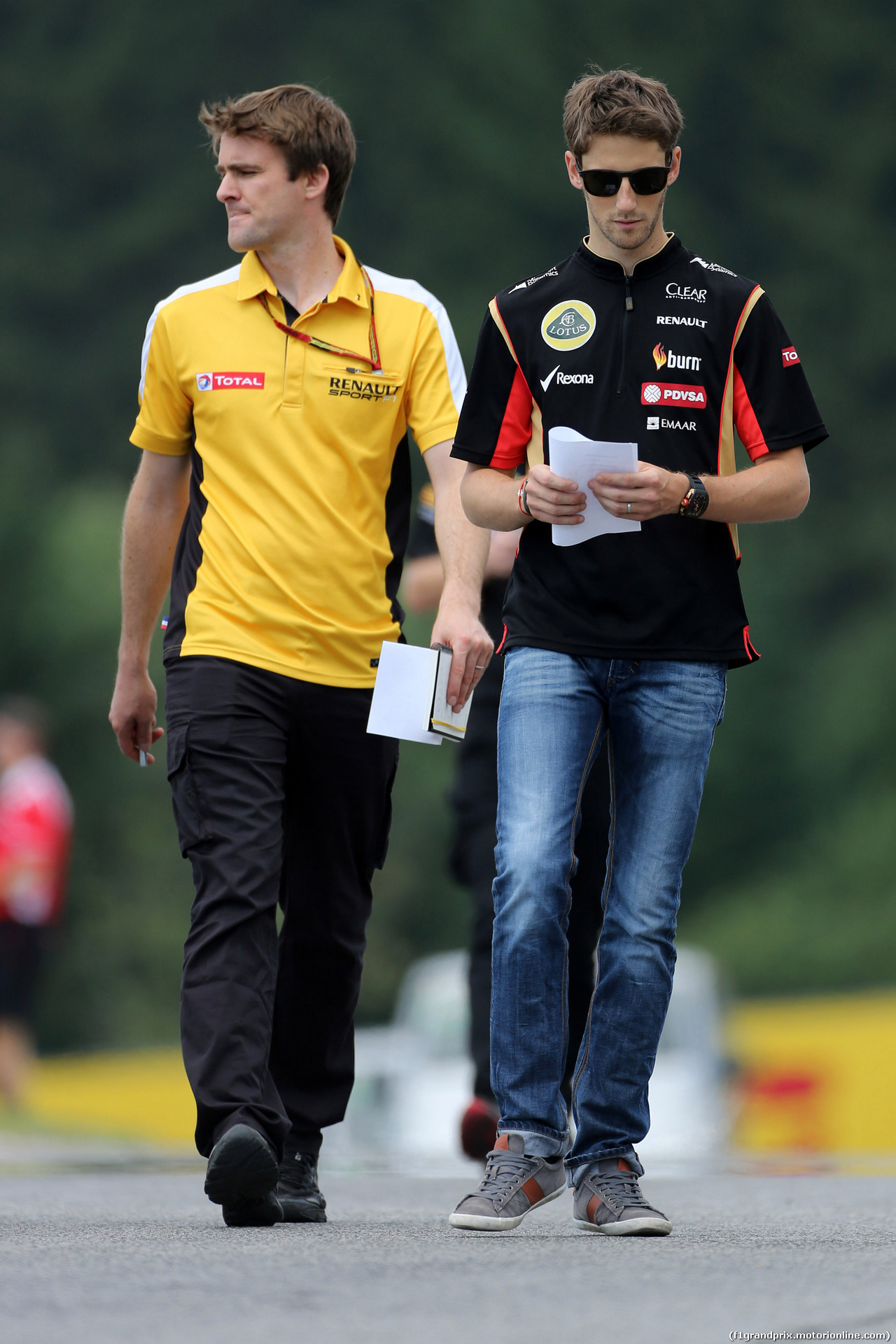 GP AUSTRIA, 19.06.2014- Romain Grosjean (FRA) Lotus F1 Team E22