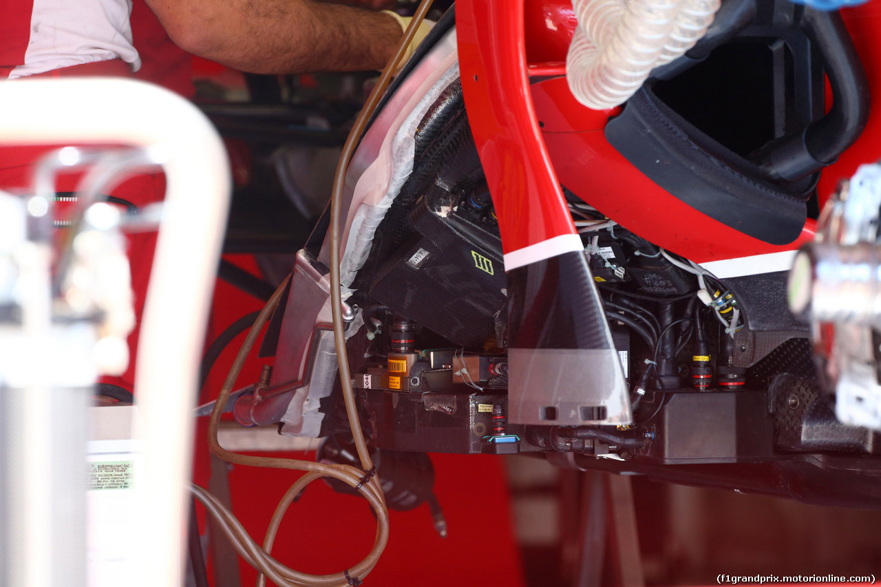 GP AUSTRIA, 19.06.2014- Ferrari F14-T, detail