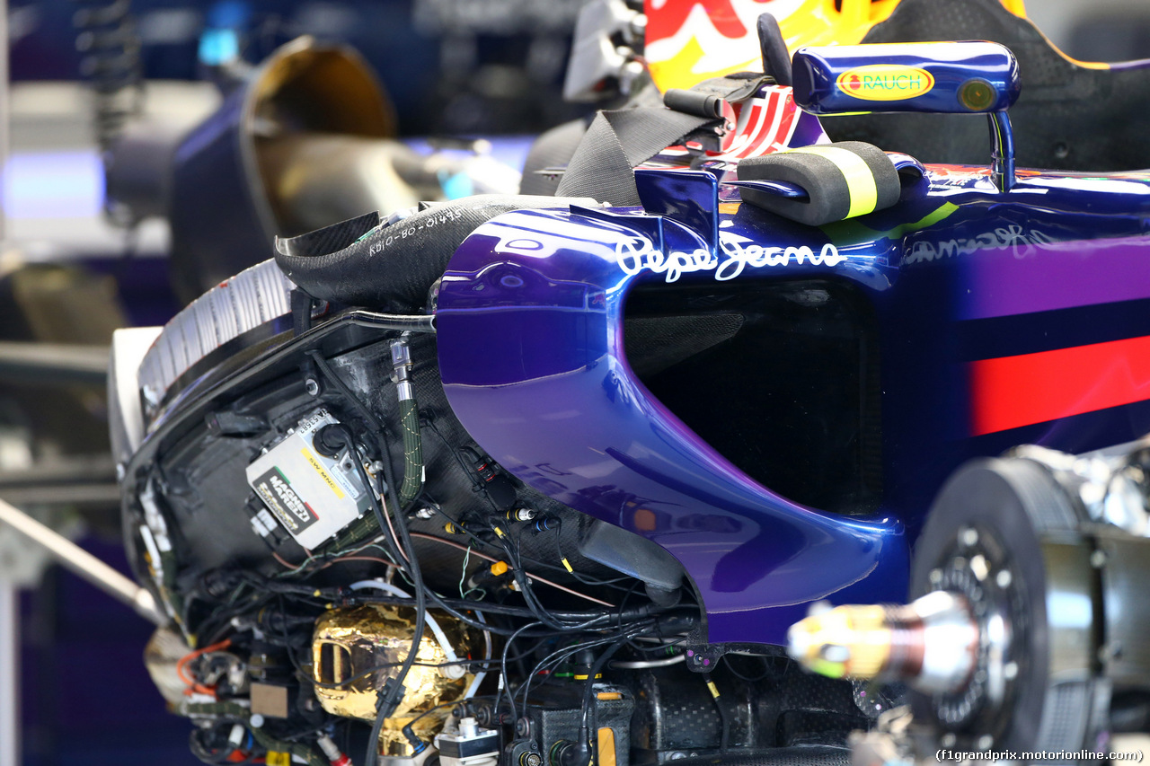 GP AUSTRIA, 19.06.2014- Red Bull Racing RB10, detail