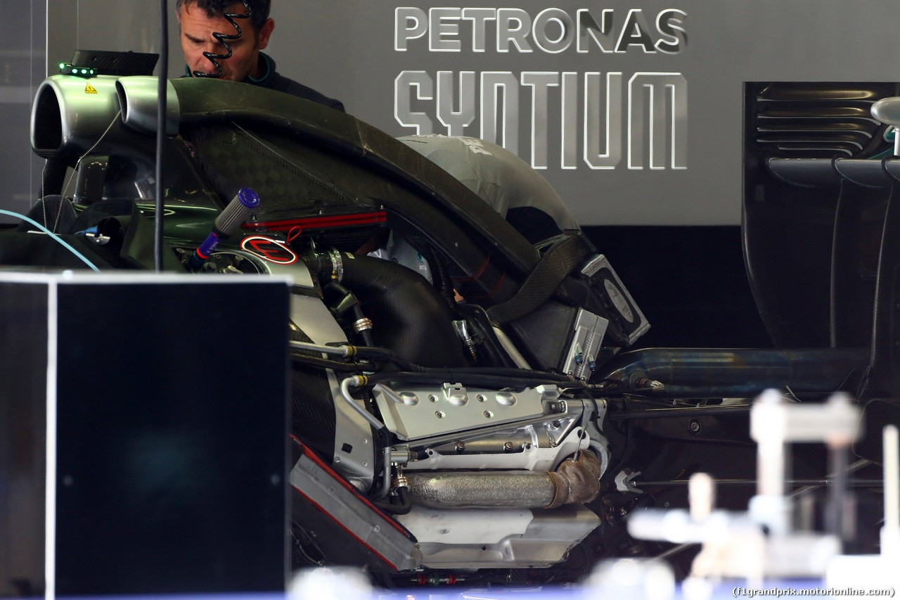 GP AUSTRIA, 19.06.2014- Mercedes AMG F1 W05,detail