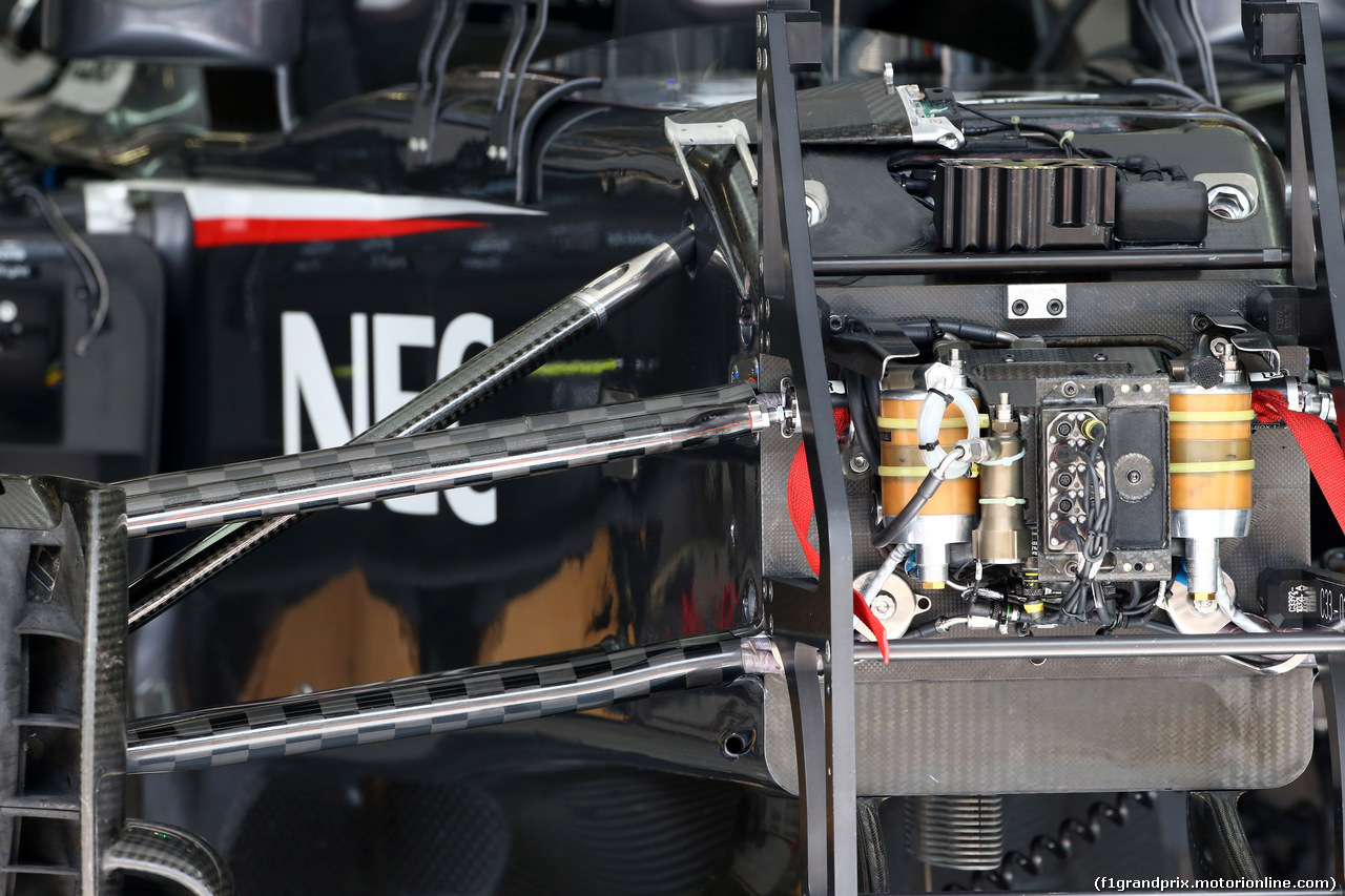 GP AUSTRIA, 19.06.2014- Sauber F1 Team C33, detail