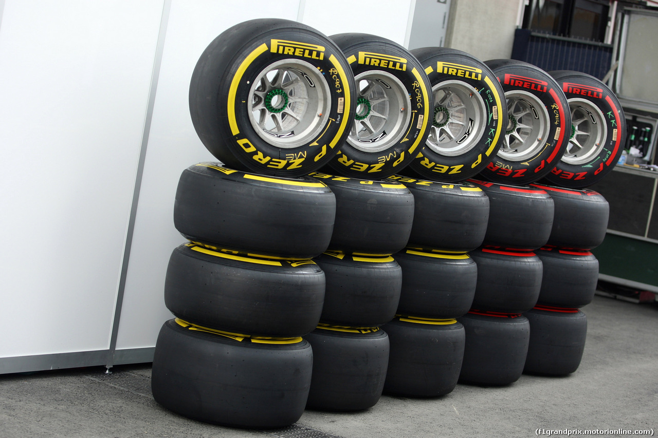 GP AUSTRIA, 19.06.2014- Pirelli Tyre e OZ Wheels