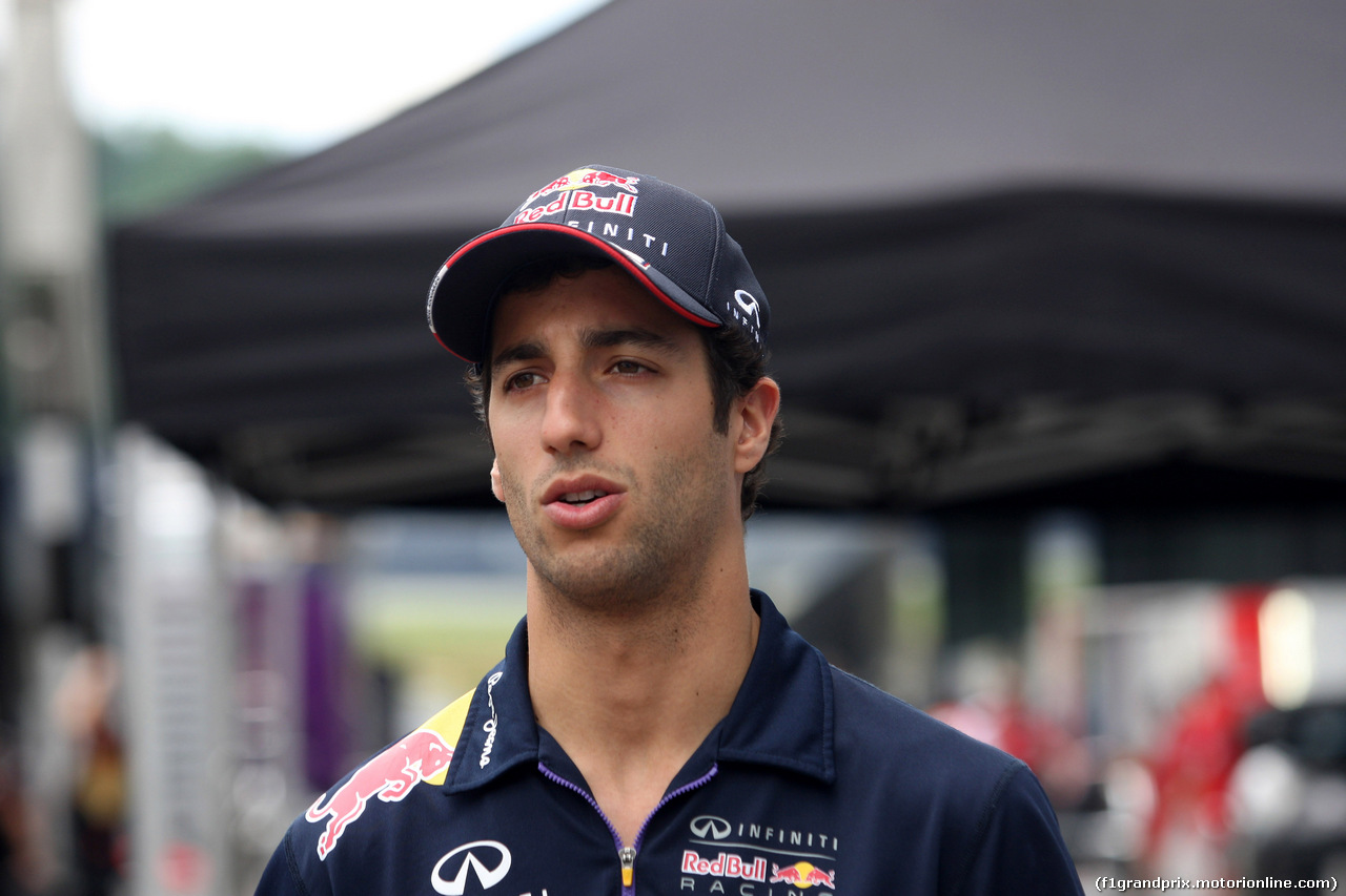 GP AUSTRIA, 19.06.2014- Daniel Ricciardo (AUS) Red Bull Racing RB10