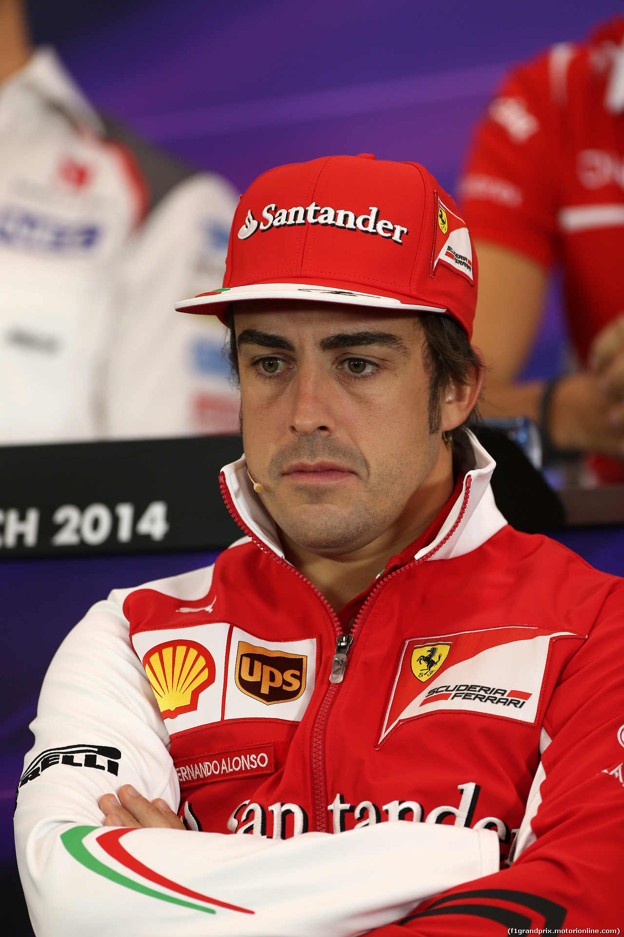 GP AUSTRIA, 19.06.2014- Conferenza Stampa, Fernando Alonso (ESP) Ferrari F14-T