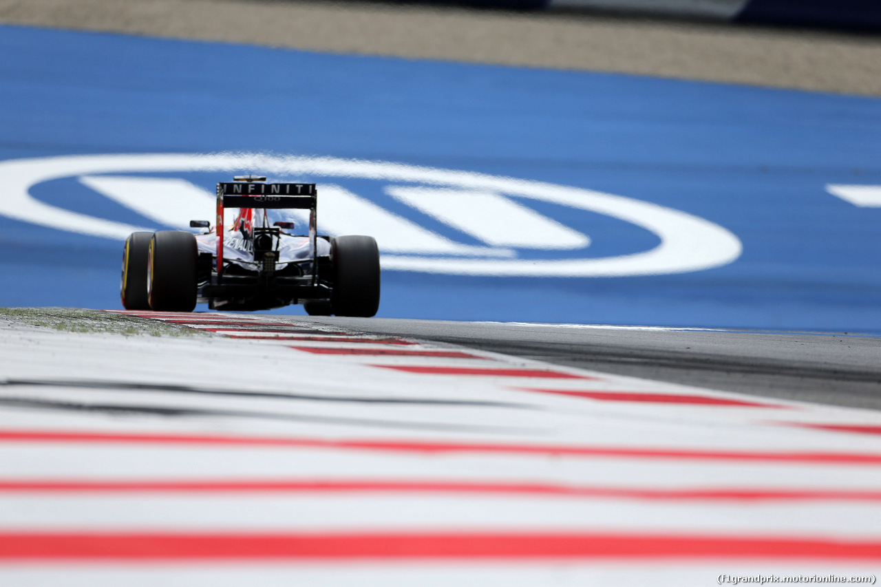 GP AUSTRIA, 21.06.2014- Prove Libere 3, Sebastian Vettel (GER) Red Bull Racing RB10