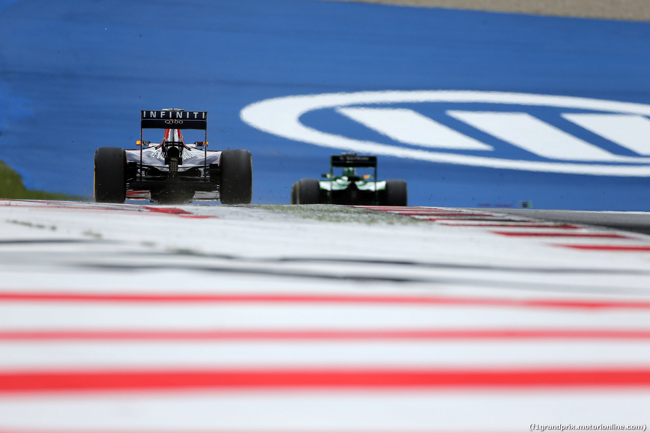 GP AUSTRIA, 21.06.2014- Prove Libere 3, Sebastian Vettel (GER) Red Bull Racing RB10