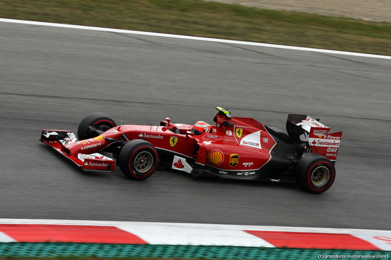GP AUSTRIA, 21.06.2014- Prove Libere 3, Kimi Raikkonen (FIN) Ferrari F14-T