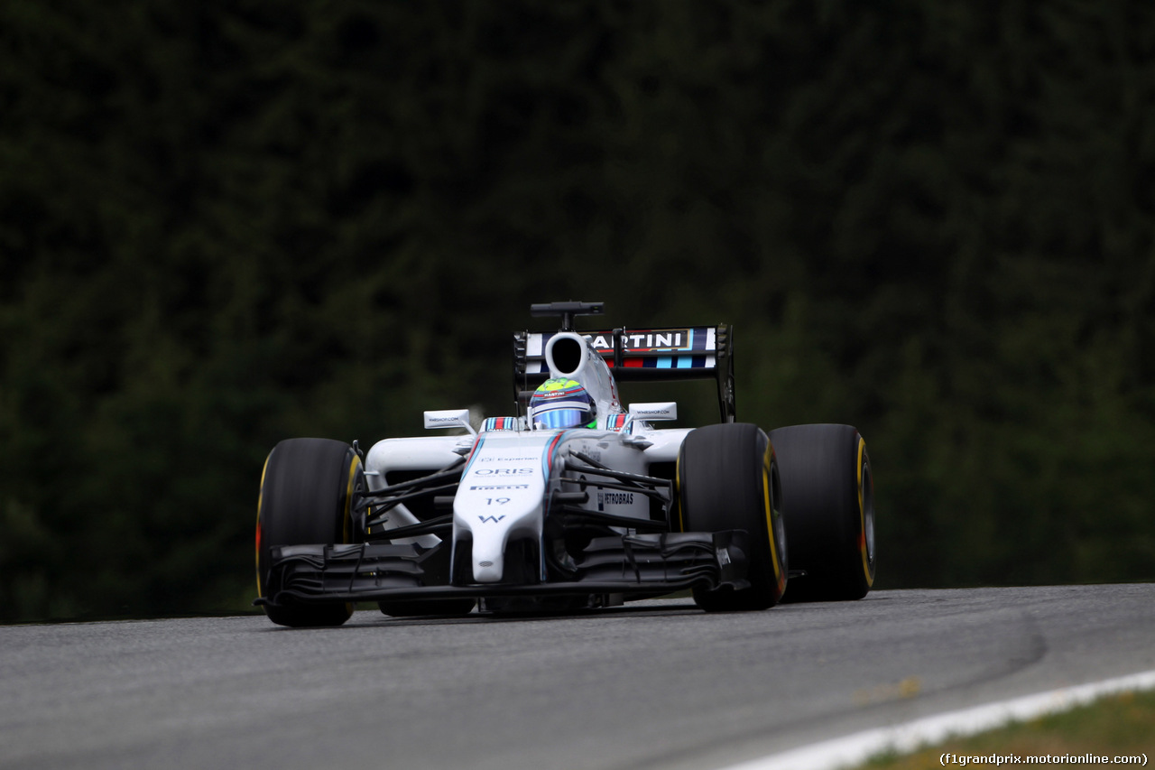 GP AUSTRIA, 21.06.2014- Prove Libere 3, Valtteri Bottas (FIN) Williams F1 Team FW36