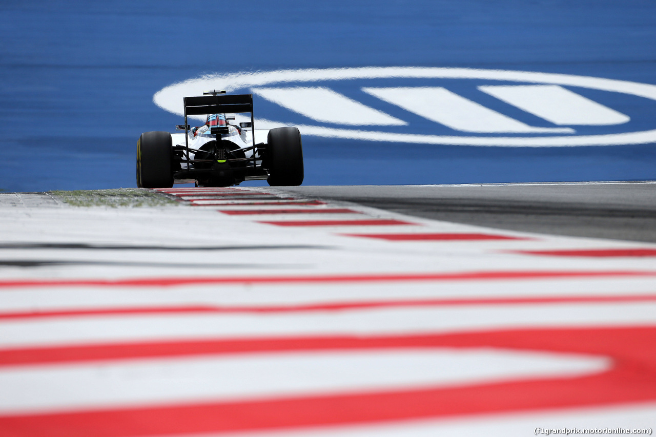 GP AUSTRIA, 21.06.2014- Prove Libere 3, Valtteri Bottas (FIN) Williams F1 Team FW36