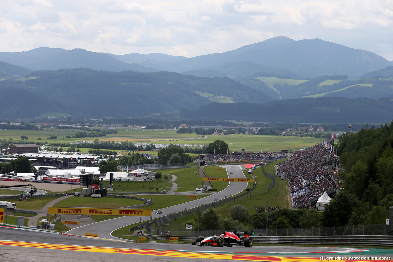 GP AUSTRIA, 21.06.2014- Prove Libere 3, Jules Bianchi (FRA) Marussia F1 Team MR03