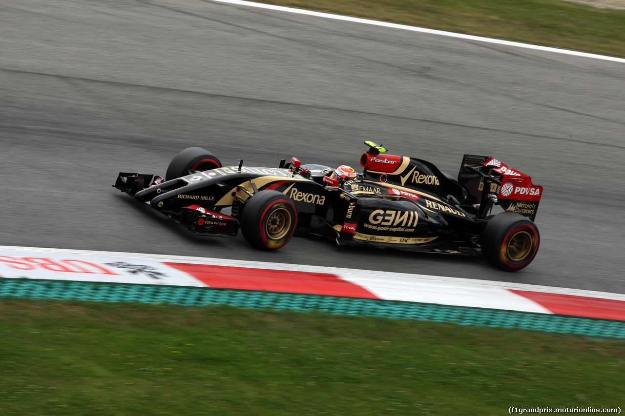 GP AUSTRIA, 21.06.2014- Prove Libere 3, Pastor Maldonado (VEN) Lotus F1 Team E22