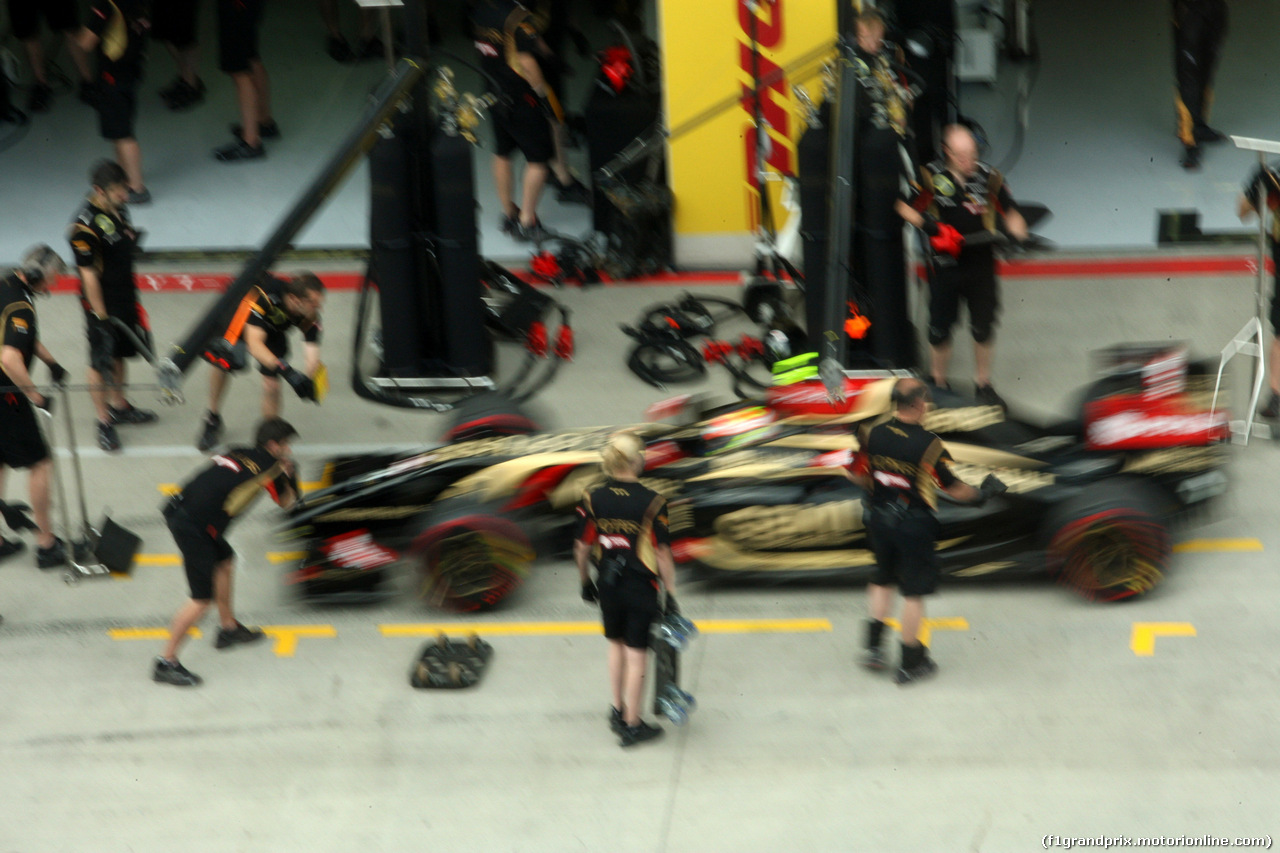 GP AUSTRIA, 21.06.2014- Qualifiche, Pastor Maldonado (VEN) Lotus F1 Team E22
