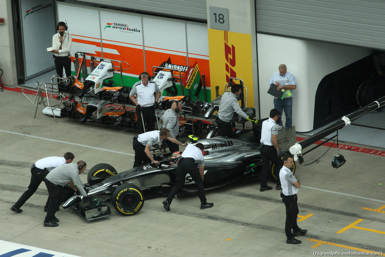 GP AUSTRIA, 21.06.2014- Qualifiche, Kevin Magnussen (DEN) McLaren Mercedes MP4-29