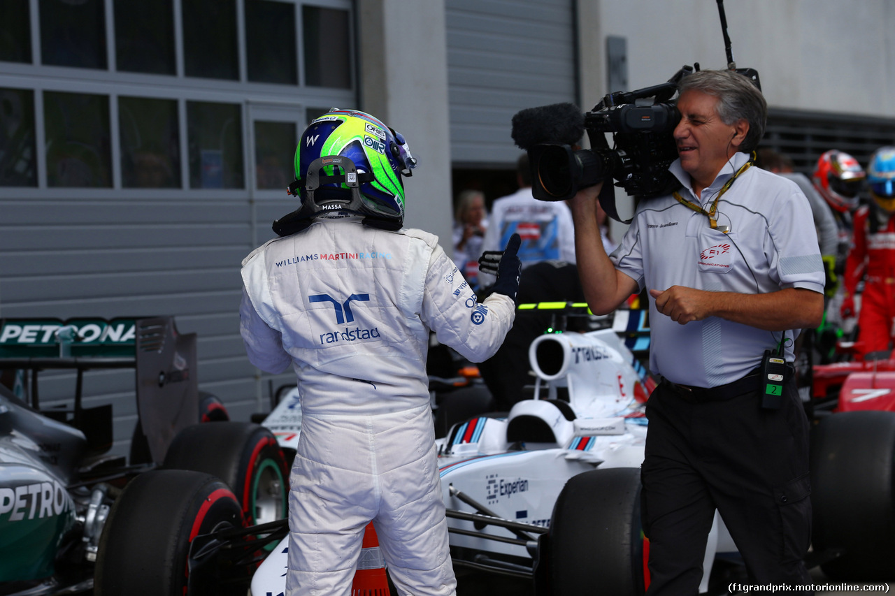 GP AUSTRIA, 21.06.2014- Qualifiche, Felipe Massa (BRA) Williams F1 Team FW36 pole position