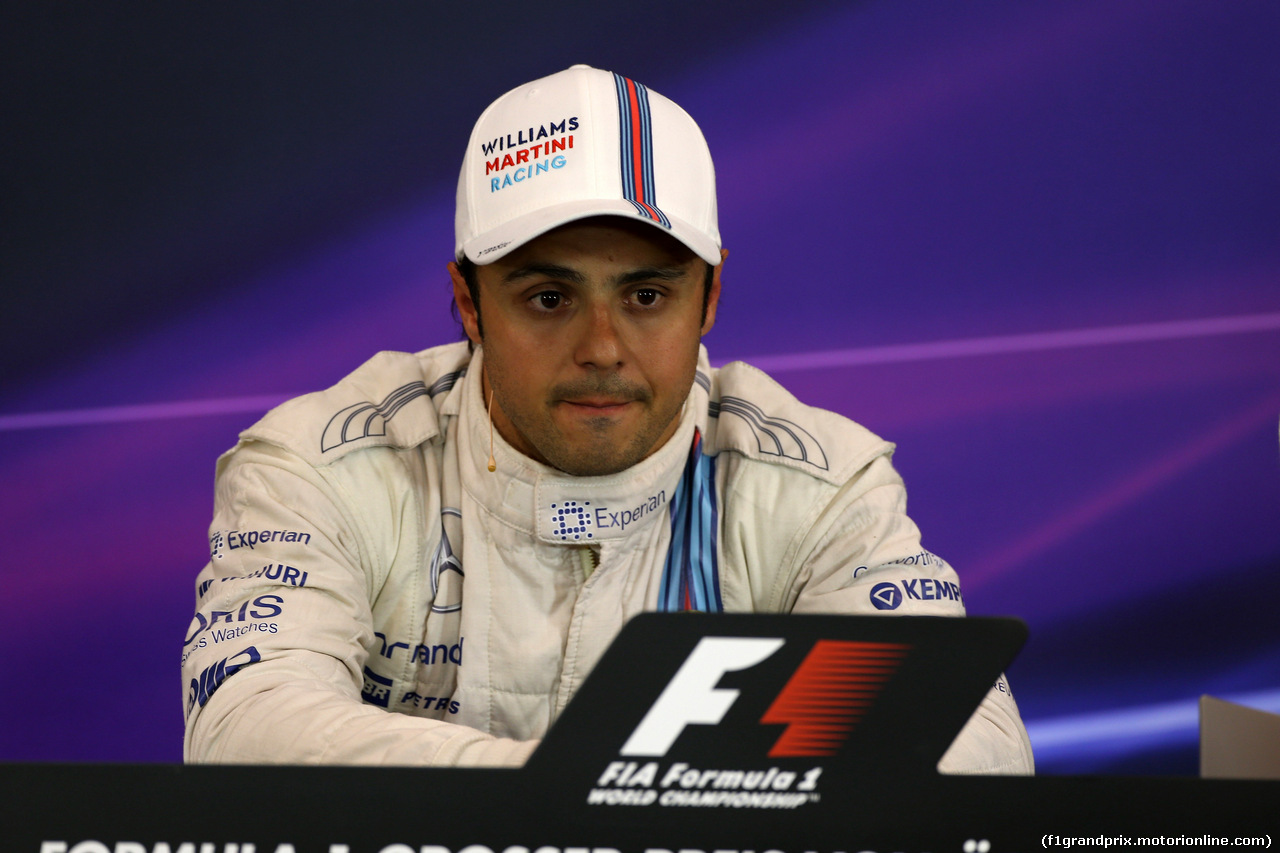 GP AUSTRIA, 21.06.2014- Qualifiche, Conferenza Stampa, Felipe Massa (BRA) Williams F1 Team FW36