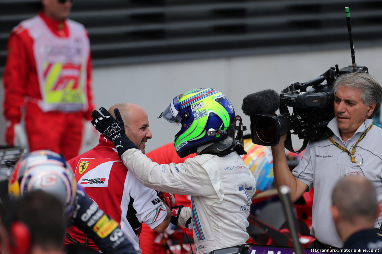 GP AUSTRIA, 21.06.2014- Qualifiche, Felipe Massa (BRA) Williams F1 Team FW36 pole position