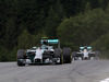 GP AUSTRIA, 21.06.2014- Free Practice 3, Nico Rosberg (GER) Mercedes AMG F1 W05 davanti a Lewis Hamilton (GBR) Mercedes AMG F1 W05