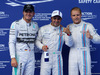 GP AUSTRIA, 21.06.2014- Qualifiche, (L-R) terzo Nico Rosberg (GER) Mercedes AMG F1 W05, Felipe Massa (BRA) Williams F1 Team FW36 pole position e secondo Valtteri Bottas (FIN) Williams F1 Team FW36