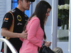 GP AUSTRIA, 21.06.2014- Pastor Maldonado (VEN) Lotus F1 Team E22 e sua moglie Gabriela
