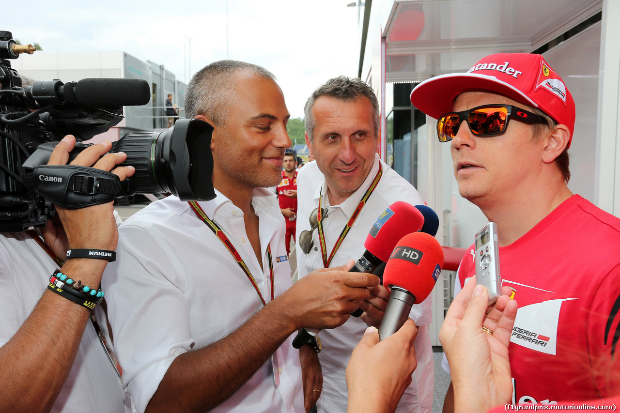 GP AUSTRIA, 19.06.2014- Kimi Raikkonen (FIN) Ferrari F14-T