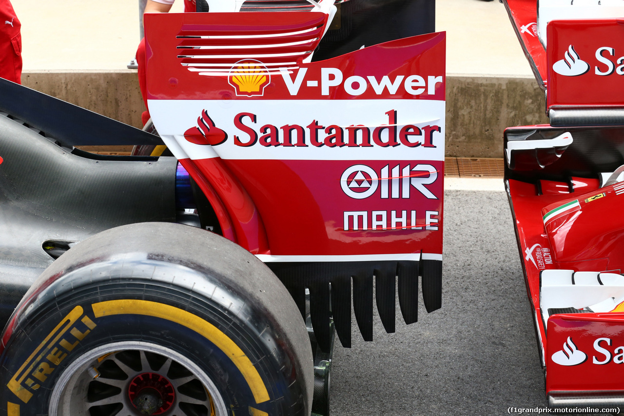 GP AUSTRIA, 19.06.2014- Ferrari F14-T, detail