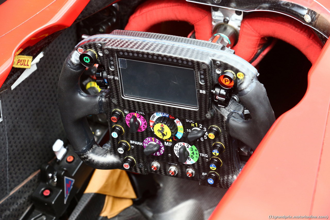 GP AUSTRIA, 19.06.2014- Ferrari F14-T, Steering wheel