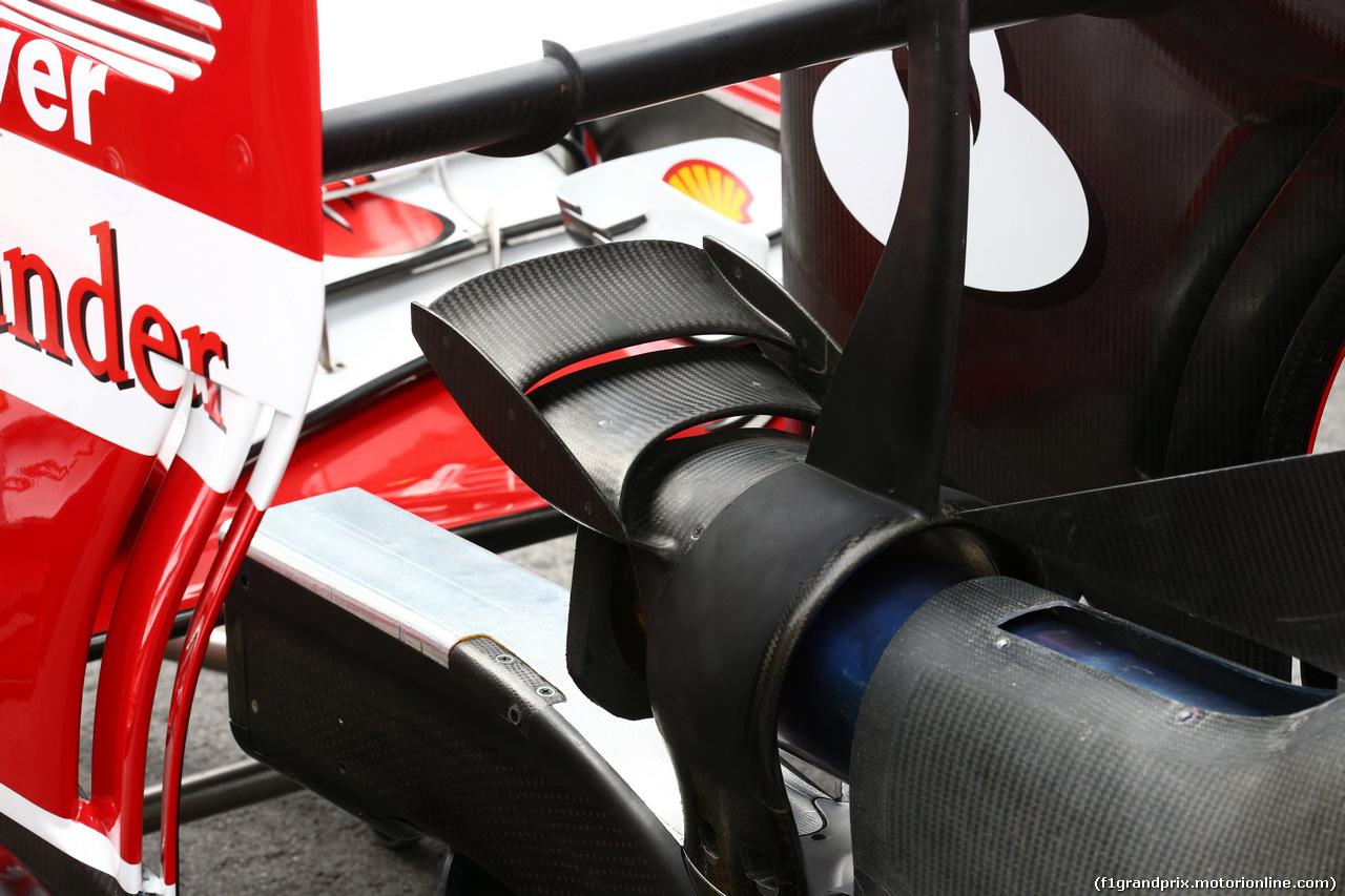 GP AUSTRIA, 19.06.2014- Ferrari F14-T, detail