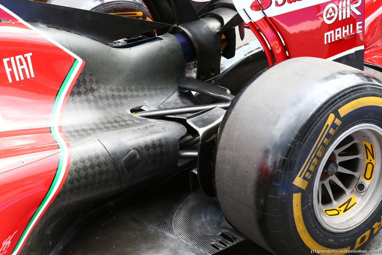 GP AUSTRIA, 19.06.2014- Ferrari F14-T, detail