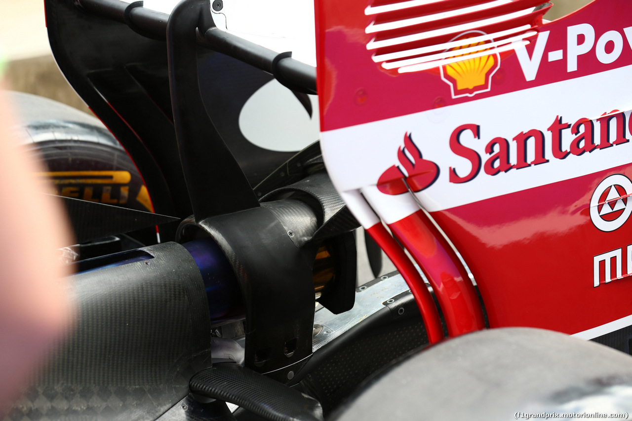 GP AUSTRIA, 19.06.2014- Ferrari F14-T, detail