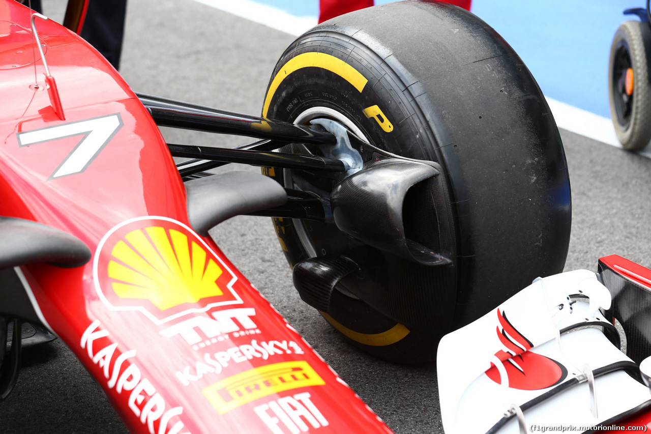 GP AUSTRIA, 19.06.2014- Ferrari F14-T, detail