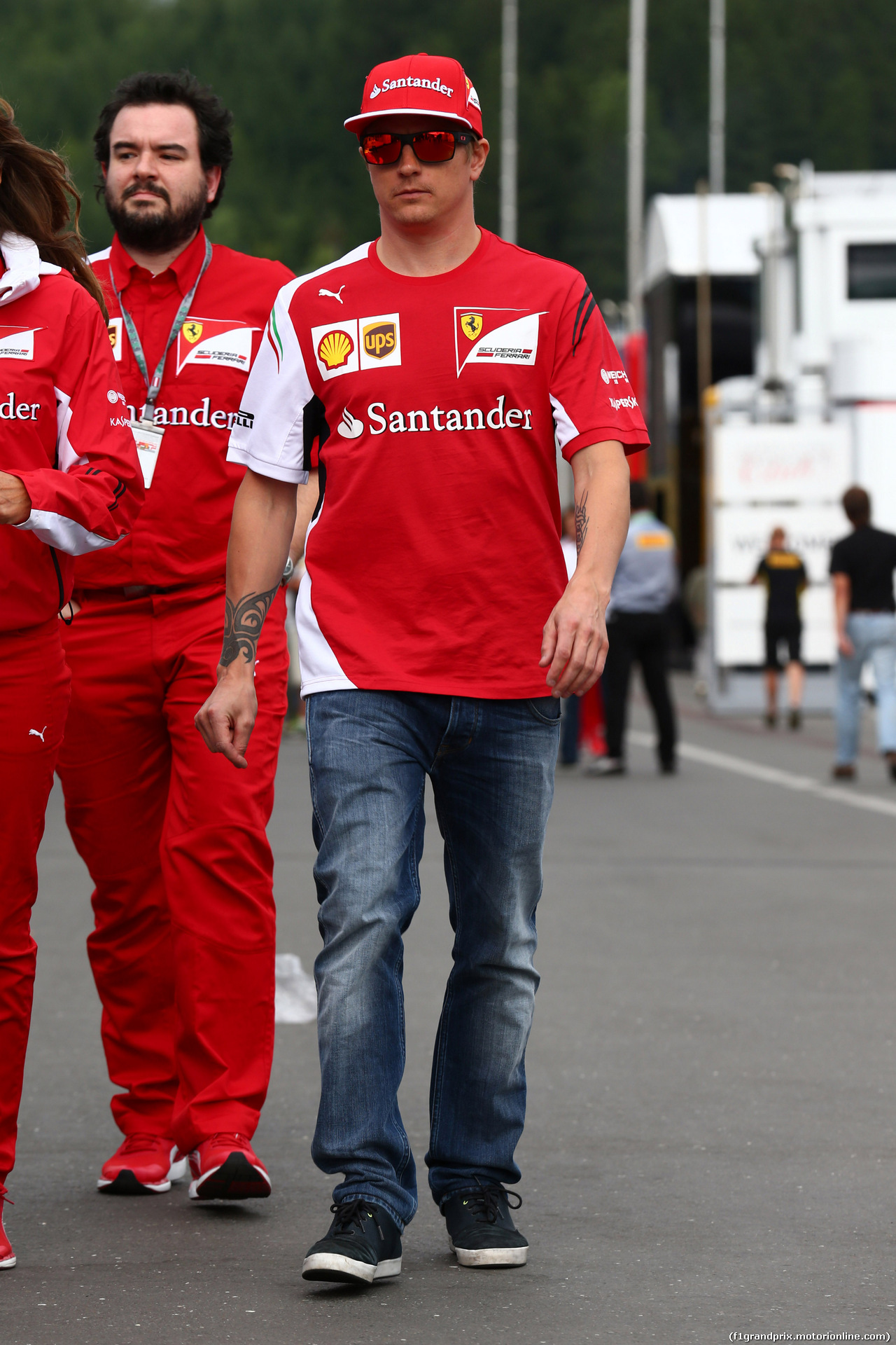 GP AUSTRIA, 19.06.2014- Kimi Raikkonen (FIN) Ferrari F14-T