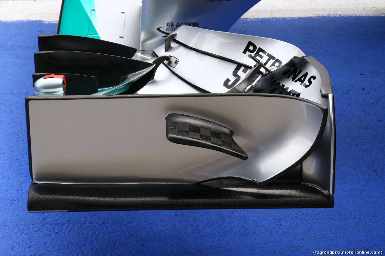 GP AUSTRIA, 19.06.2014- Mercedes AMG F1 W05, detail