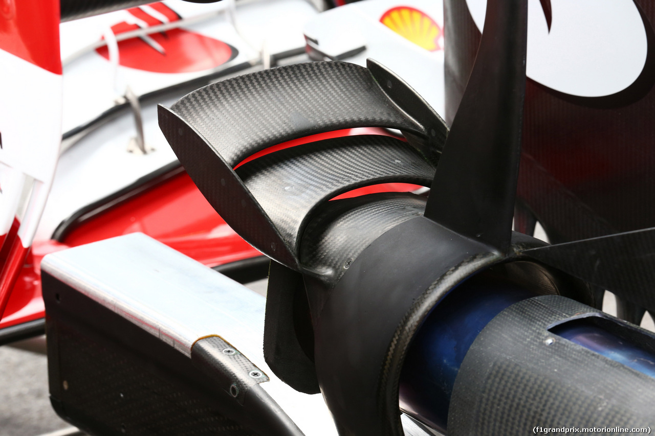 GP AUSTRIA, 19.06.2014- Ferrari F14-T, detail