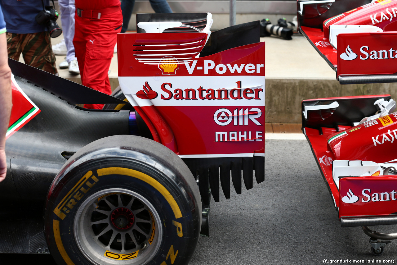 GP AUSTRIA, 19.06.2014- Ferrari F14-T, detail